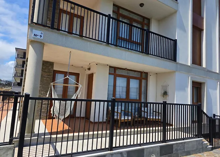 Costa Playa De Llas, Terraza, Piscina Y Pista De Padel * Foz